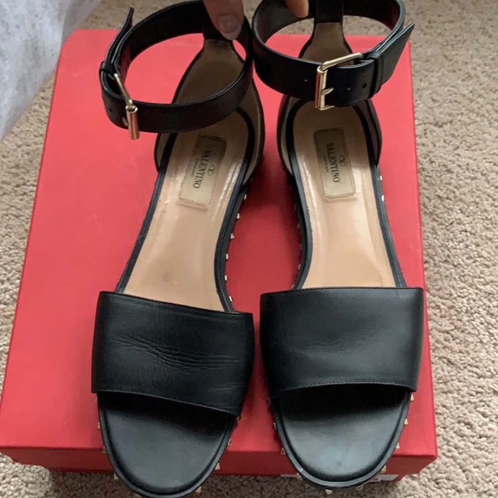 Valentino Rockstar Studded Sandals